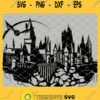 Harry Potter Castle Hogwarts SVG PNG DXF EPS 1