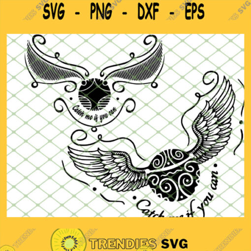 Harry Potter Catch Me If You Can SVG PNG DXF EPS 1
