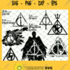 Harry Potter Deathly Hallows SVG PNG DXF EPS 1