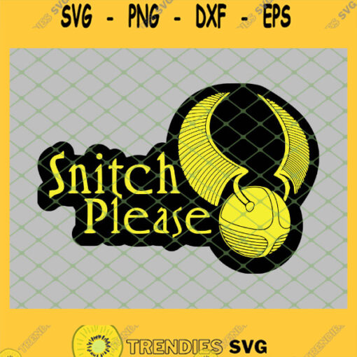 Harry Potter Golden Snitch Please SVG PNG DXF EPS 1