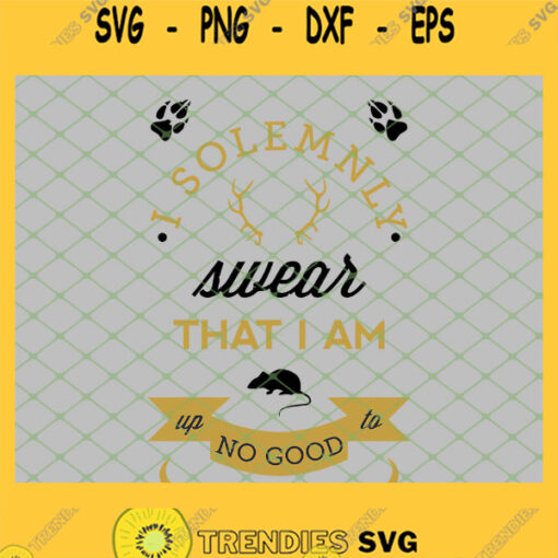 Harry Potter I Solemly Swear SVG PNG DXF EPS 1