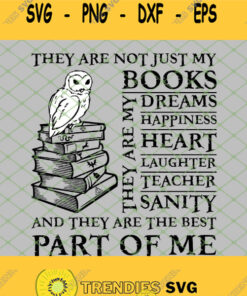 Harry Potter Owl Book Dreams Heart Teacher Part Of Me Svg Png Dxf Eps 1 Svg Cut Files Svg Clipar