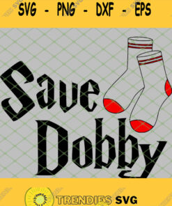 Harry Potter Socks Save Dobby SVG PNG DXF EPS 1