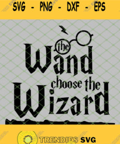 Harry Potter Wand Choose The Wizard SVG PNG DXF EPS 1