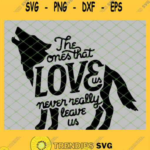 Harry Potter Wolf The Ones That Love Us SVG PNG DXF EPS 1