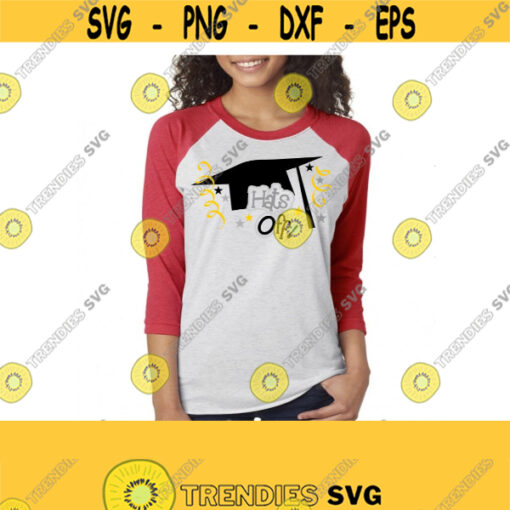 Hats Off Graduation SVG Studio 3 Dxf AI Ps EPS and Pdf Cutting Files for Electronic Cutting Machines