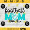 Hawks Football Mom SVG Team Spirit Heart Sport png jpeg dxf Commercial Use Vinyl Cut File Mom Dad Fall School Pride Cheerleader Mom 1239