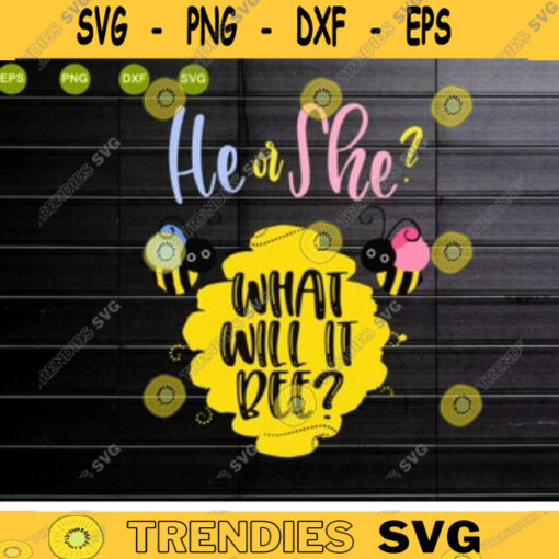 He Or She What Will It Bee Cricut filesClip Art Instant Download Digital Files Svg Png Eps