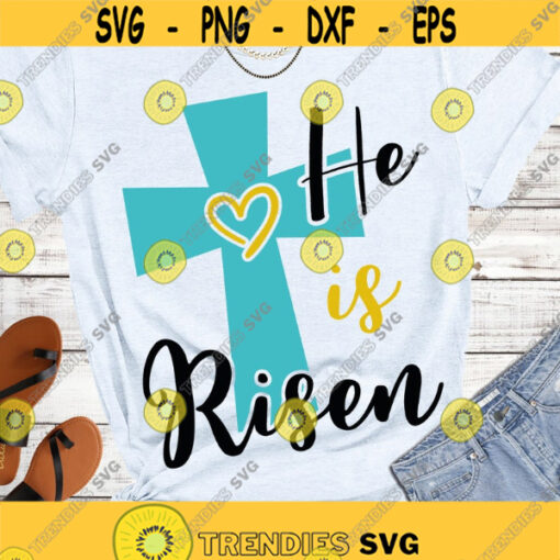 He is Risen Svg Easter Svg Christian SVG digital cut files