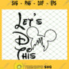 Head Mickey Castle Lets Do This SVG PNG DXF EPS 1
