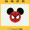 Head Mickey Spiderman SVG PNG DXF EPS 1