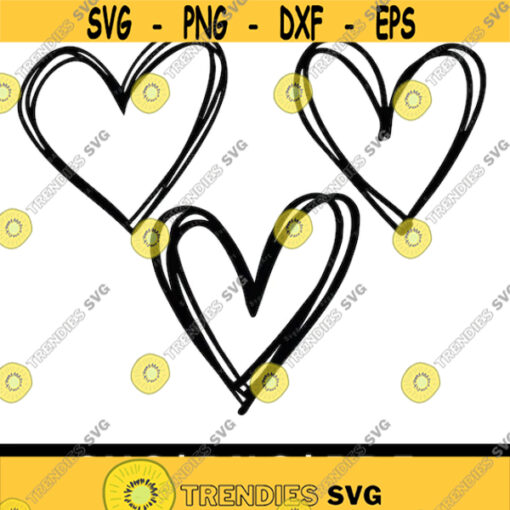 Heart Bundle svg Sketch Heart svg PNG PDF Cricut Cricut svg Silhouette svg Simple Hearts Svg Valentine day svgDoodle Heart svg Design 1929