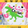 Heart Crusher Svg Valentine Dinosaur Svg Valentines Day Svg Dxf Eps Png Girl T Rex Clipart Funny Kids Cut Files Silhouette Cricut Design 2326 .jpg