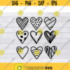 Heart SVG Bundle Valentine SVG Love SVG Valentines Svg Valentines Day Svg Heart Svg Valentines Clipart Hand Drawn Heart Svg