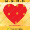 Heart SVG Heart DXF Heart Cut File Heart clipart Heart PNG Heart Cricut Heart Silhouette Cutting file Heart design Instant download Design 15