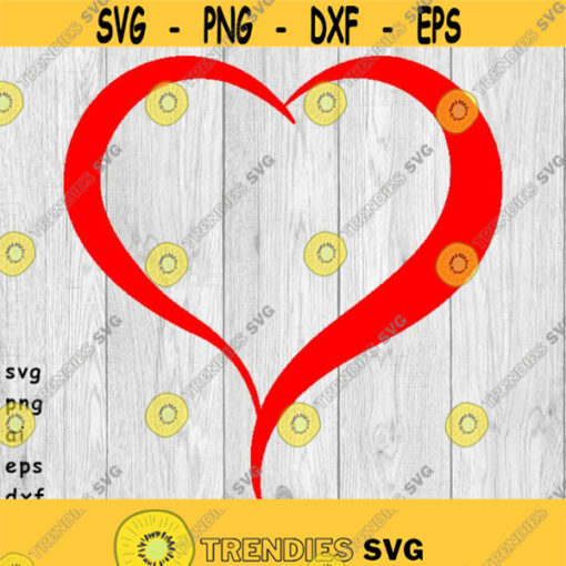 Heart Valentines Day Heart Valentine Heart svg png ai eps dxf DIGITAL files for Cricut CNC and other cut projects Design 333
