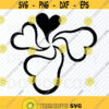 Hearts SVG File Heart Vector Images Silhouette Clip Art Wedding SVG Files For Cricut Eps dxf ClipArt Black white Heart Png Love svg Design 460