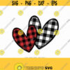 Hearts shape svg buffalo plaid svg Valentine SVG Valentines Day SVG Love SVG Love Heart SvgCriCut Files svg jpg png dxf Silhouette Design 404
