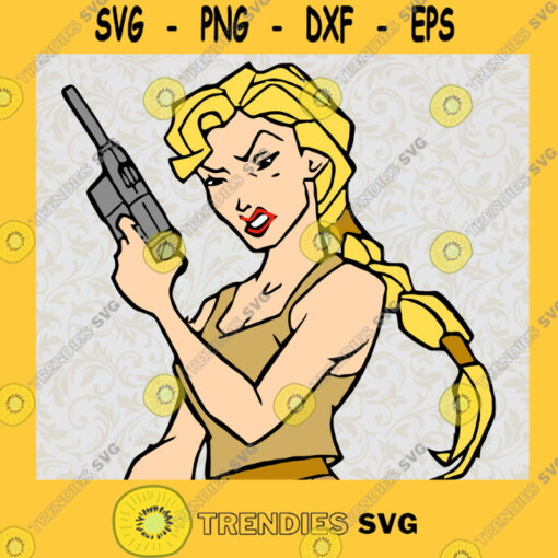 Helga Katrina Sinclair Svg Disney Character Svg Girl Gun Svg Atlantis The Lost Empire Svg