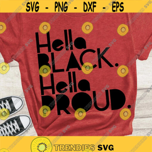 Hella black hella proud SVG Hella black SVG Design 4315