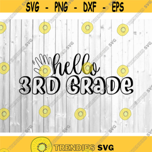 Hello 2nd Grade Svg 2nd Grader Svg Second Grade Svg Back To School Svg 2nd Grade Shirt Svg Hello School Svg Svg for 2nd Grade.jpg