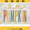 Hello Pumpkin SVG Hello Fall Svg Happy Thanksgiving Svg Pumpkin Svg Fall Svg Autumn Svg Fall Decor Pumpkin Shirt SVG Design 164
