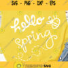 Hello Spring SVG Spring svg spring holiday svg bee svg file cute spring Svg File hello spring clipart cute spring svg spring clipart Design 606