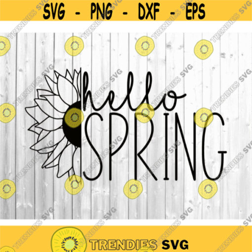 Hello Spring Svg Daffodil Svg Flower Svg Svg for Spring Happy Spring Svg Spring Shirt Svg Svg Files for Cricut Welcome Spring Svg.jpg