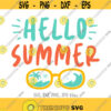 Hello Summer svg Kids Summer svg Summer Vacation svg Beach Life svg Teacher svg Summer shirt design Last Day of school svg Design 575