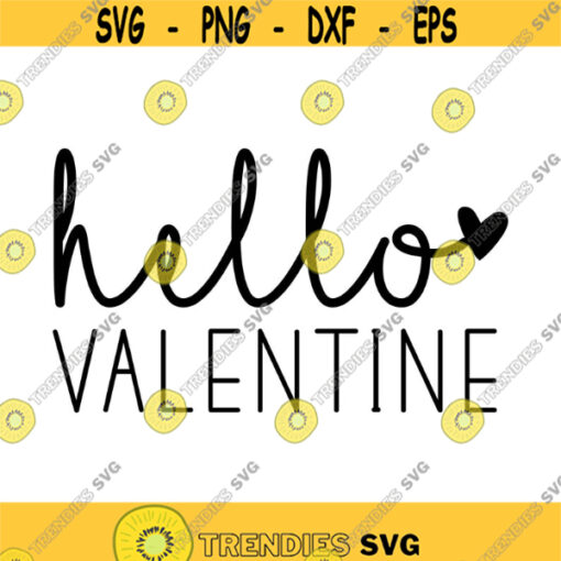 Hello Valentine Decal Files cut files for cricut svg png dxf Design 360