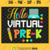Hello Virtual Pre K Back To School SVG PNG DXF EPS 1