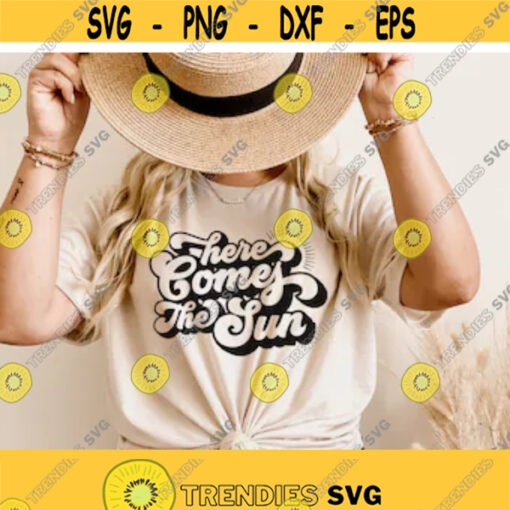 Here comes the sun svg hawaii svg Summer shirt gift svg Beach life svg Summer Quote svg Vacation svg beach vibes svg Png Dxf Cricut Design 17