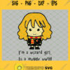 Hermione Granger Chibi Wizard Girl SVG PNG DXF EPS 1
