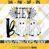 Hey Boo SVG Boo svg Halloween svg Ghost svg Halloween Svg Eps Png Dxf Digital Download Design 370