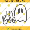 Hey Boo SVG Halloween SVG Ghost Shirt SVG Halloween Door Sign Svg Halloween Decor Svg Spooky Ghost Svg Halloween Shirt Svg Boo Svg Design 485