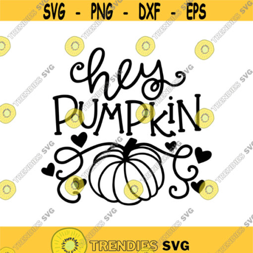 Hey Pumpkin Decal Files cut files for cricut svg png dxf Design 457