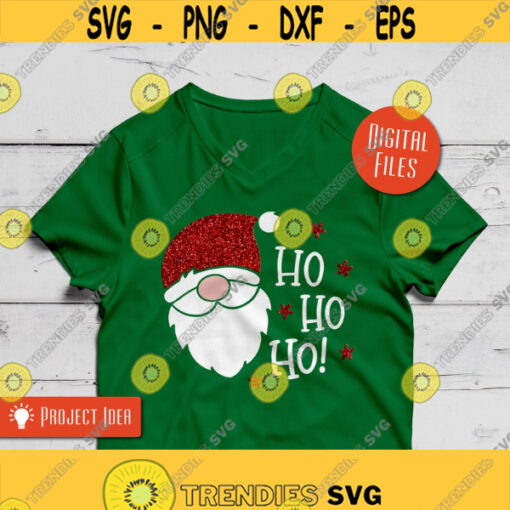Ho Ho Ho SVG Ho Ho Ho Santa Svg Santa Svg Merry Christmas Svg Holiday Santa Shirt Svg Santa Claus Svg Christmas Santa Svg Cut File Design 417