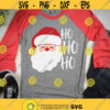Ho Ho Ho svg Santa face svg Christmas svg dxf eps Santa svg Santa Claus svg Holiday svg Shirt Cut file Cricut Silhouette Craft Design 880.jpg