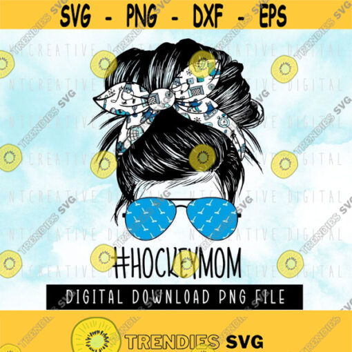 Hockey Mom Life PNG Digital download MOMLIFE Hockey Vibes Hockey season Design 151