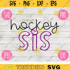 Hockey Sister Sis svg png jpeg dxf cutting file Commercial Use Vinyl Cut File Gift for Her Mothers Day Sports Tournament Game 709