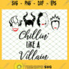 Hocus Pocus Chillin Like A Villain SVG PNG DXF EPS 1