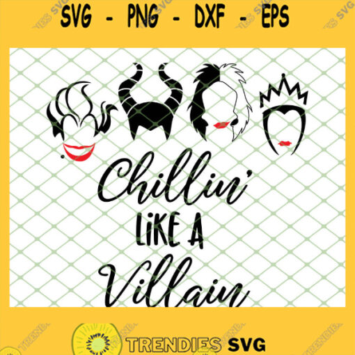 Hocus Pocus Chillin Like A Villain SVG PNG DXF EPS 1