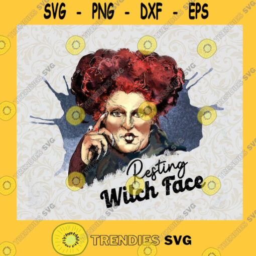 Hocus Pocus Png Sanderson Sisters Png Witch Png Resting Witch Face Png Halloween Png Sanderson Png