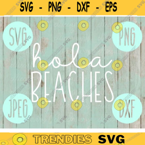 Hola Beaches SVG Summer Vacation Lake svg png jpeg dxf Small Business Use Vinyl Cut File Anchor Family Friends Cruise Ocean Trip Sisters 243