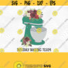 Holiday Baking Team PNG Print Files Sublimation Holiday Baking Shirt Christmas Baking Christmas Cookies Cookie Exchange Baking Squad Design 347
