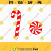 Holiday Candy SVG candy cane svg candy svg holiday candy clip art svg CriCut Files svg jpg png dxf Silhouette cameo Design 169