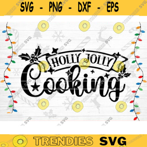 Holly Jolly Cooking SVG Cut File Christmas Pot Holder Svg Christmas Svg Bundle Merry Christmas Svg Christmas Apron Svg Kitchen Svg Design 1286 copy