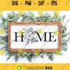 Home Flower Sign Svg Home Svg Home Sign Svg Home Png Home Cut File Quote Svg Files For Cricut Silhouette Sublimation