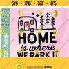 Home is where you park it Enamel MugChristmas Gift for her Gift for him Camper Gift Camper RV MugSecret Santadigital download file Design 183