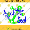 Hope Anchors the Soul SVG Studio 3 DXF AI Ps and Pdf Digital Cutting Files